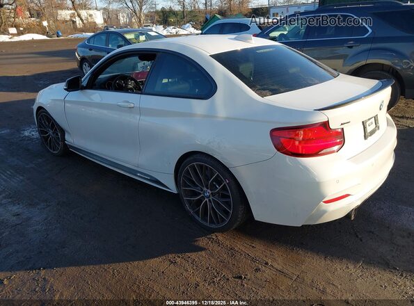 WBA2J7C55KVD61266 2019 BMW M2 Белый Задняя левая четверть