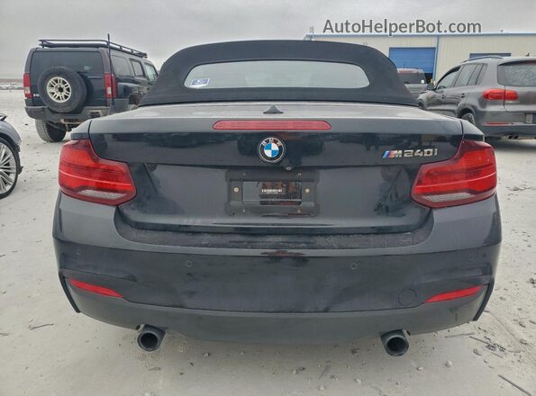 WBA2N1C00L7D92694 2020 BMW M2 Black Вид ззаду