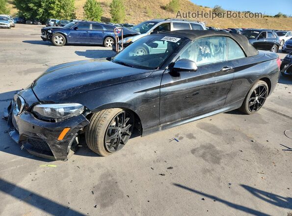 WBA2N3C50JVC29432 2018 BMW M2 Black Vista tres cuartos delantera izquierda