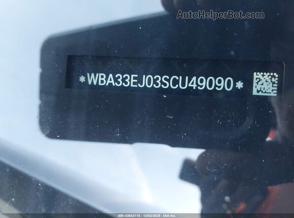WBA33EJ03SCU49090 2025 BMW OTHER Черный 
