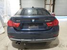 2017 Bmw 430xi Gran Coupe Blue vin: WBA4F9C54HG792469 Damage: Rear Bumper, Dent(S) W/ Paint Dmg, 1 To 2 Inches