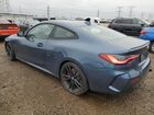 2022 Bmw 430i Синий vin: WBA53AP01NCJ79838