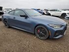 2022 Bmw 430i Синий vin: WBA53AP01NCJ79838