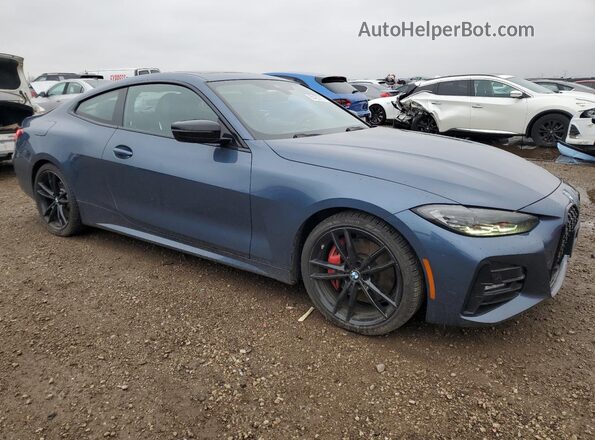 WBA53AP01NCJ79838 2022 BMW OTHER Синий Передняя правая четверть