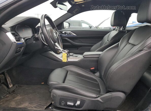 WBA53AP01NCJ79838 2022 BMW OTHER Синий Вид салона спереди