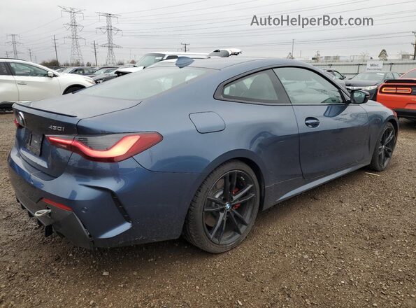 WBA53AP01NCJ79838 2022 BMW OTHER Синий Задняя правая четверть