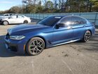 2021 Bmw 540 I Синий vin: WBA53BJ09MWW89284