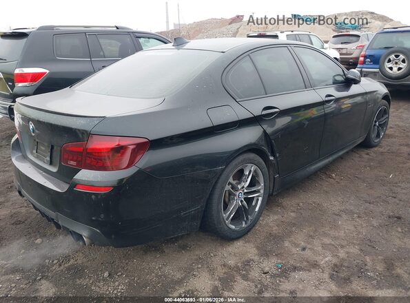 WBA5A5C53GG349174 2016 BMW 5 SERIES Черный Задняя правая четверть