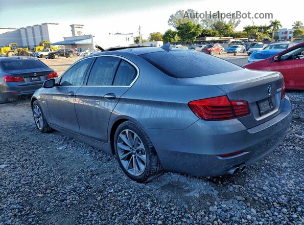WBA5A5C57GG354054 2016 BMW 5 SERIES Серый Задняя левая четверть