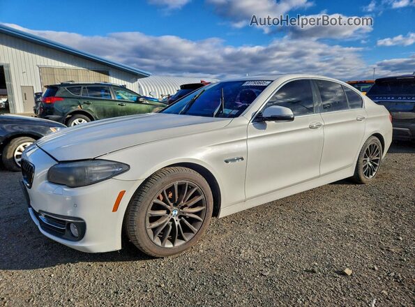 WBA5A7C59GG146396 2016 BMW 5 SERIES Белый Передняя левая четверть
