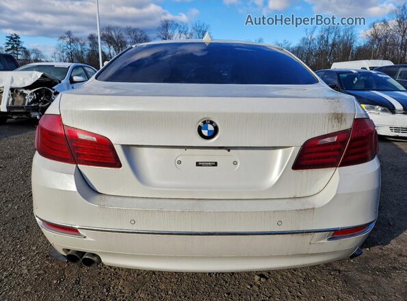 WBA5A7C59GG146396 2016 BMW 5 SERIES Белый Вид сзади