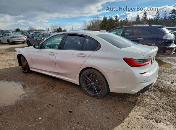 WBA5U9C00MFL53767 2021 BMW M3 White Trasero izquierdo