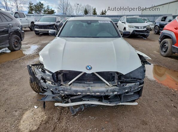 WBA5U9C00MFL53767 2021 BMW M3 White Vista frontal