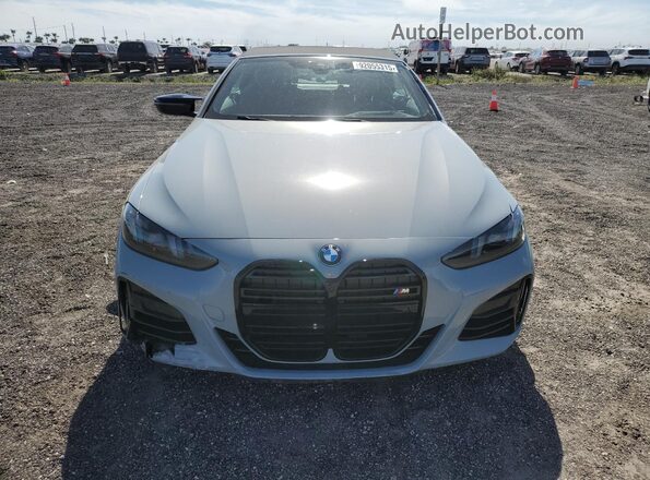 WBA63DB09SCS41950 2025 BMW M4 Gray Widok z przodu