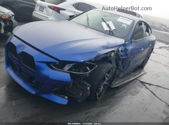 WBA63FB03SFT54898 2025 BMW OTHER Blue წინა მარცხენა ხედი სამი მეოთხედიდან