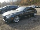 2017 Bmw 640 Xi Gran Coupe Black vin: WBA6D2C59HGT66461