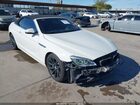 2017 Bmw 640i   White vin: WBA6F1C31HGT83645