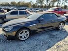 2016 Bmw 640 I Черный vin: WBA6F1C5XGGT83241