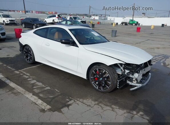 WBA73DA0XTCV08519 2026 BMW M4 White Delantero derecho