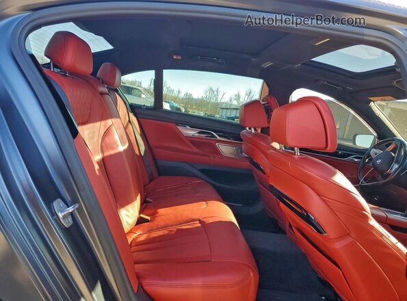 WBA7F2C57JG424586 2018 BMW OTHER Угольный Вид задних сидений