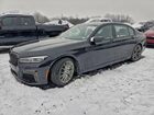 2021 Bmw 750 Xi Black vin: WBA7U2C08MCG36552