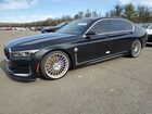 2021 Bmw Alpina B7 Черный vin: WBA7U2C11MCE73171