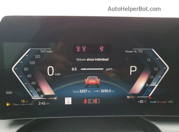 WBA83GG00T7T04057 2026 BMW OTHER Red Instrument cluster view