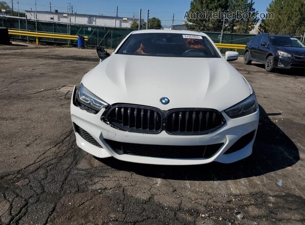 WBABC4C53KBU96320 2019 BMW M8 Белый Вид спереди