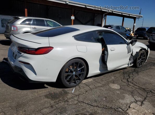 WBABC4C53KBU96320 2019 BMW M8 Белый Задняя правая четверть