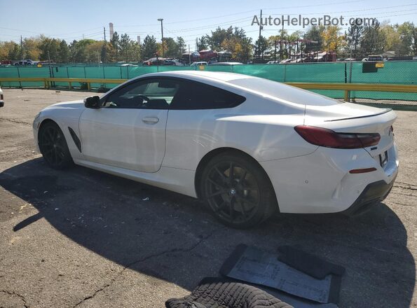 WBABC4C53KBU96320 2019 BMW M8 Белый Задняя левая четверть