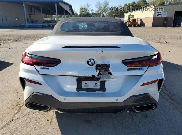 WBAFY4C55KBX39015 2019 BMW M8 Белый Вид сзади
