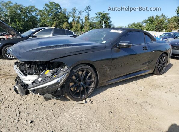 WBAFY4C58KBX29451 2019 BMW M8 Черный Передняя левая четверть