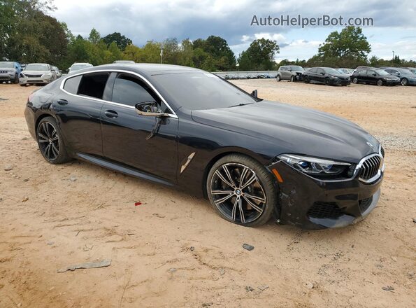 WBAGV8C01NCH51236 2022 BMW M8 Синий Передняя правая четверть