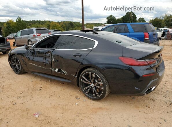 WBAGV8C01NCH51236 2022 BMW M8 Синий Задняя левая четверть