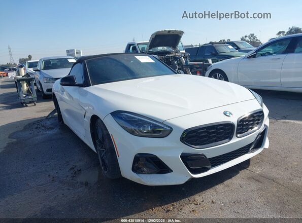 WBAHF3C01SWY44558 2025 BMW Z4 White Առջևի աջ