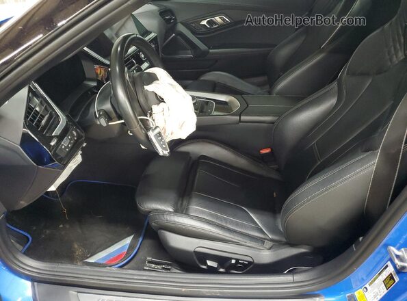 WBAHF3C04LWW68462 2020 BMW Z4 Blue Widok wnętrza z przodu