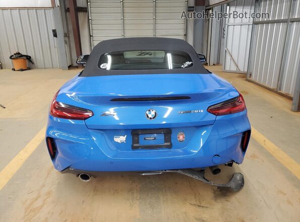 WBAHF3C04LWW68462 2020 BMW Z4 Blue Widok z tyłu