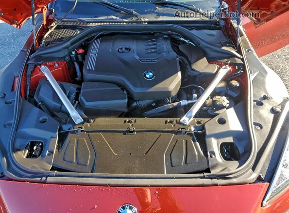 WBAHF3C53KWW25841 2019 BMW Z4 Red Widok wnętrza z tyłu