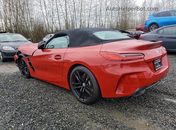 WBAHF9C09PWY25346 2023 BMW Z4 Красный Задняя левая четверть