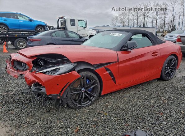 WBAHF9C09PWY25346 2023 BMW Z4 Красный Передняя левая четверть