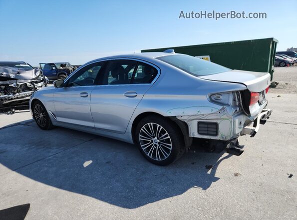 WBAJA5C53KBX46873 2019 BMW 5 SERIES Серебряный Задняя левая четверть