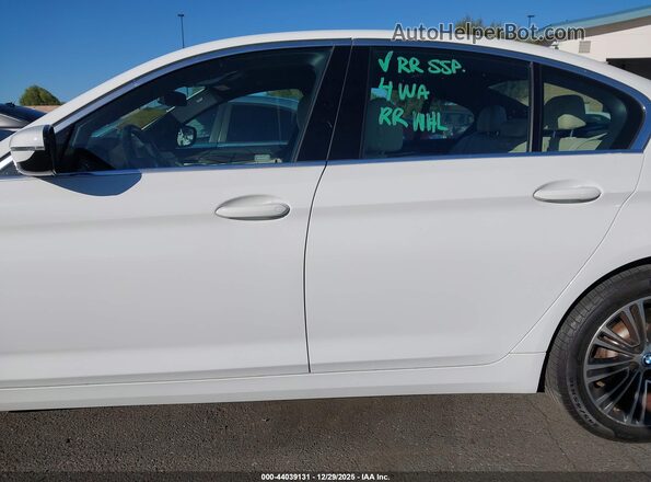WBAJA9C58KB388709 2019 BMW 5 SERIES Белый Панорамный вид салона 360°
