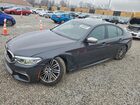 2018 Bmw M550xi Black vin: WBAJB9C55JB036893