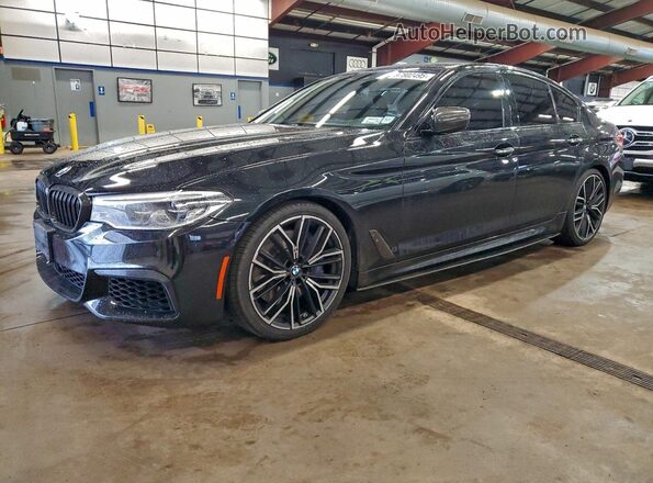 WBAJB9C56JB035395 2018 BMW M5 Черный Передняя левая четверть