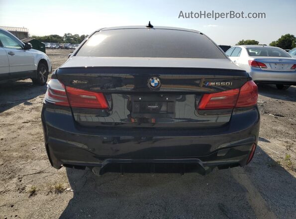WBAJB9C58JB036449 2018 BMW M5 Black Հետևի տեսք