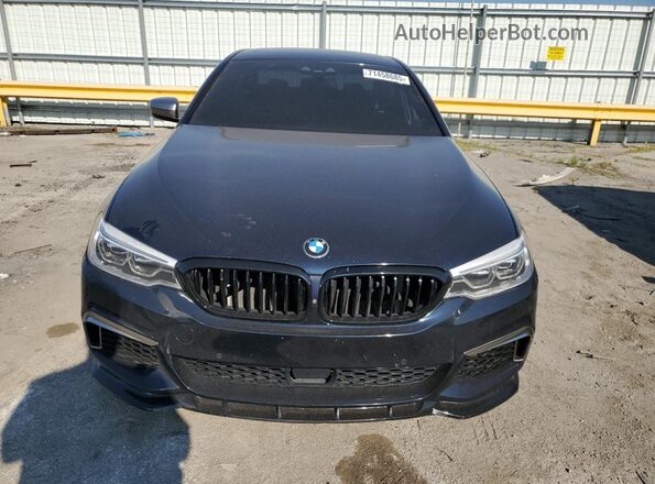WBAJB9C58JB036449 2018 BMW M5 Black Դիմացի տեսք