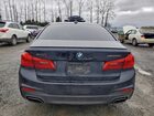 2019 Bmw M550xi Blue vin: WBAJB9C58KB287666