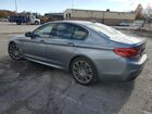 2019 Bmw M550xi Серебряный vin: WBAJB9C58KB464877