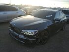 2018 Bmw M550xi Black vin: WBAJB9C59JB036699