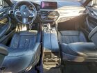 2018 Bmw M550xi Синий vin: WBAJB9C59JB049727
